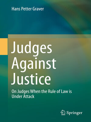 cover image of Judges Against Justice